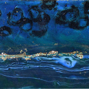 Pintura titulada "sea stories" por Albertyna Kacalak, Obra de arte original, Oleo