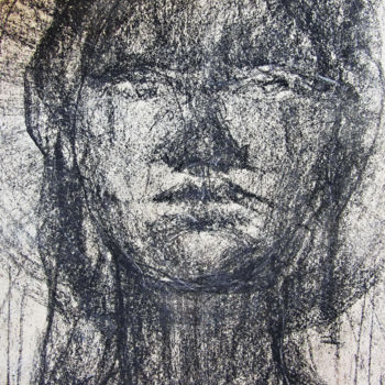 Drawing titled "Impersonal - Destit…" by Maria Kaevoan-Devi, Original Artwork, Charcoal