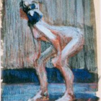 Pittura intitolato "Warmup" da Kal Opre, Opera d'arte originale, Olio
