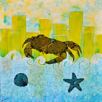 "* OCEAN'S AREA *" başlıklı Tablo Kaliart tarafından, Orijinal sanat
