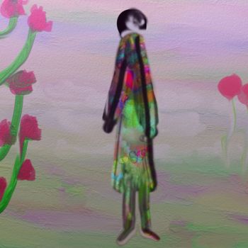 Arts numériques intitulée "Miréna" par Kali, Œuvre d'art originale, Peinture numérique