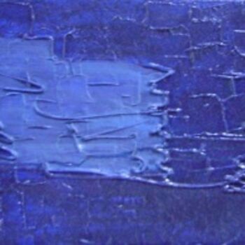 Painting titled "deep blue" by Alice Kalinka, Original Artwork
