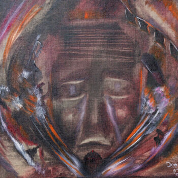 Painting titled "cryingsoul.jpg" by Kalsang Dickyi, Original Artwork