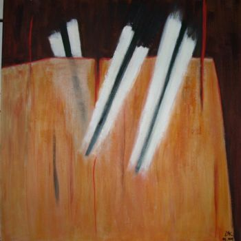 Painting titled "tension 19" by Denise Kandro (DKANDRO), Original Artwork, Acrylic