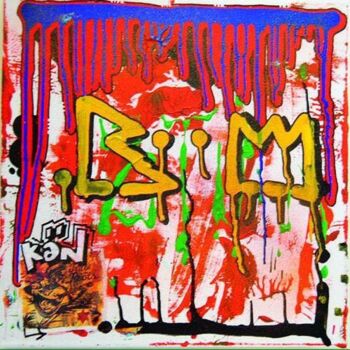 Painting titled "boom-kan" by Kane, Original Artwork