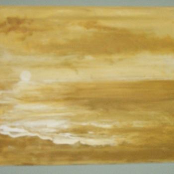Peinture intitulée "gold coast" par Kane, Œuvre d'art originale