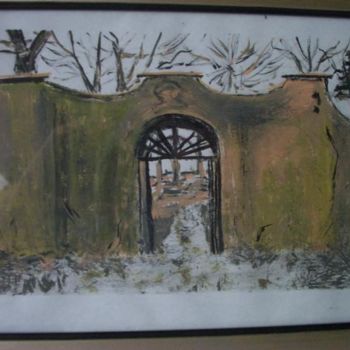 Painting titled "entrance" by Kane, Original Artwork