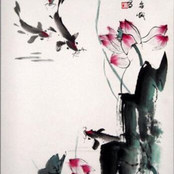 Pittura intitolato "___21.jpg" da Minglong Chen, Opera d'arte originale