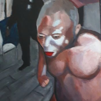 Pintura titulada "Arrested" por Wim Kannekens, Obra de arte original, Acrílico