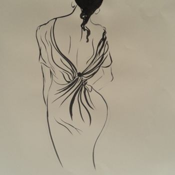 Drawing titled "ANGELISME" by Kao Bourillon, Original Artwork, Other