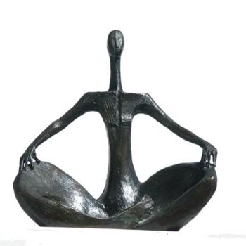 Escultura titulada "Tellurien" por Kaol, Obra de arte original