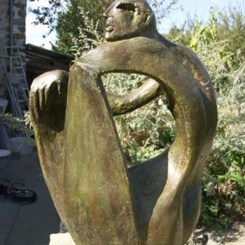 Skulptur mit dem Titel "androgyne" von Kaol, Original-Kunstwerk