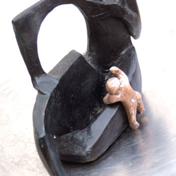 Skulptur mit dem Titel "electeur311.jpg" von Kaol, Original-Kunstwerk, Metalle