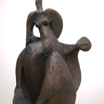 Sculptuur getiteld "lunaire-h-84-1.jpg" door Kaol, Origineel Kunstwerk