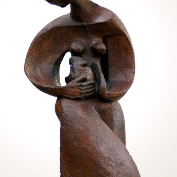 Sculpture intitulée "premier-jour-h-934.…" par Kaol, Œuvre d'art originale