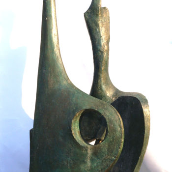Sculpture titled "les-amants-h180-2.j…" by Kaol, Original Artwork