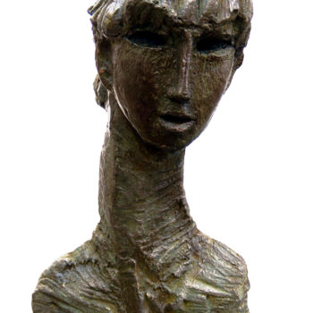 Rzeźba zatytułowany „visage-2.jpg” autorstwa Kaol, Oryginalna praca, Metale