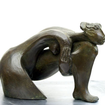 Sculpture titled "melodie" by Kaol, Original Artwork, Metals