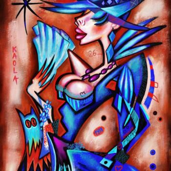 Painting titled "41703304-1021583410…" by Kaola Oty, Original Artwork