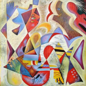 Pintura intitulada "kaola-s-paintings-0…" por Kaola Oty, Obras de arte originais