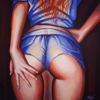 Painting titled "jeans.jpg" by Kaola Oty, Original Artwork