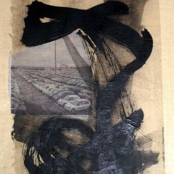 Painting titled "Fragment de la vie" by Kaoru Tsuzawa, Original Artwork