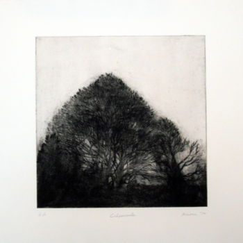Obrazy i ryciny zatytułowany „Crépuscule” autorstwa Kaoru Tsuzawa, Oryginalna praca, Inny
