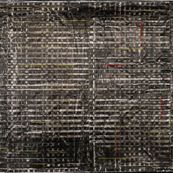 Pittura intitolato "Matrix 2" da Kaouteur Souibgui, Opera d'arte originale, Acrilico