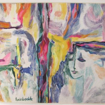 Painting titled "Весна / SPRING" by Haim Kapchitz, Original Artwork