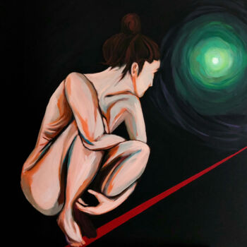 Malarstwo zatytułowany „Tide of the soul” autorstwa Karababart, Oryginalna praca, Akryl