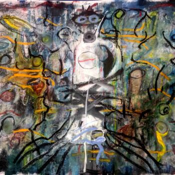 Peinture intitulée "Identity" par Karel Stoop, Œuvre d'art originale, Huile