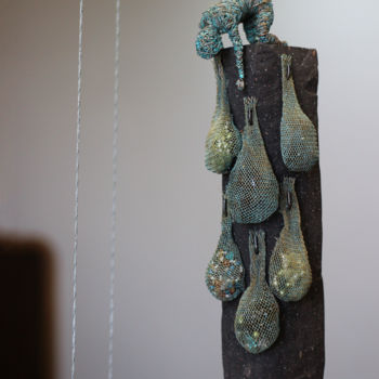 Скульптура под названием "Choice (40x12x9 4.2…" - Karen Axikyan, Подлинное произведение искусства, Металлы