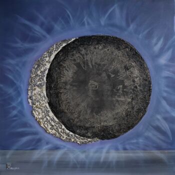 Peinture intitulée "Eclipse" par Karen Aydinyan, Œuvre d'art originale, Acrylique