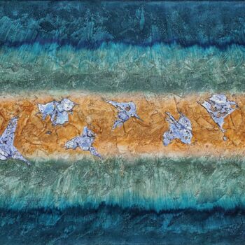 Malerei mit dem Titel "Illusion" von Karen Aydinyan, Original-Kunstwerk, Acryl