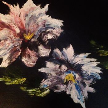 "Fantasy Flowers" başlıklı Tablo Ferrand tarafından, Orijinal sanat, Akrilik