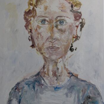 Peinture intitulée "Temps libre" par Karen Finkelstein, Œuvre d'art originale, Huile