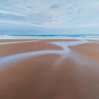 "Low tide. Oyambre.…" başlıklı Tablo Karen Kruse tarafından, Orijinal sanat, Akrilik