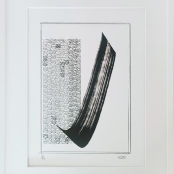 Prenten & gravures getiteld ""Chapitre 5"" door Karen Ossona, Origineel Kunstwerk, Inkt