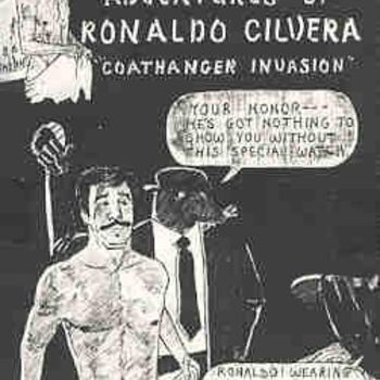 Drawing titled "Ronaldo comic#8" by Karen Wood, Original Artwork