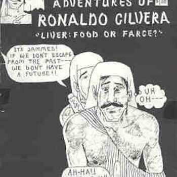 Dessin intitulée "Ronaldo comic #12" par Karen Wood, Œuvre d'art originale