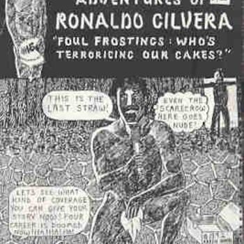 Zeichnungen mit dem Titel "Ronaldo comic#16" von Karen Wood, Original-Kunstwerk