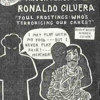「Ronaldo comic#21」というタイトルの描画 Karen Woodによって, オリジナルのアートワーク
