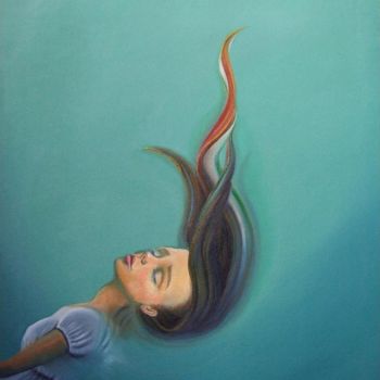 Painting titled "Anja l-Bandli" by Karen Caruana, Original Artwork, Acrylic