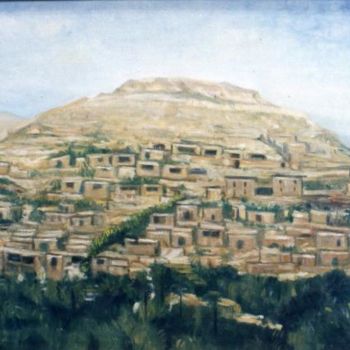 Painting titled "Ghoffi - Batna (Aur…" by Abdelkarim Saidani, Original Artwork