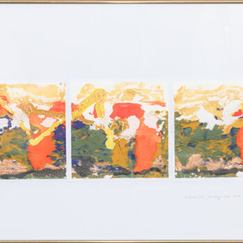 Painting titled "Abstrakt 1, 2, 3" by Karin Sternberg, Original Artwork, Acrylic