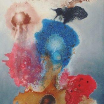 Pintura titulada "El Hongo" por Karina Bezchinsky, Obra de arte original, Oleo