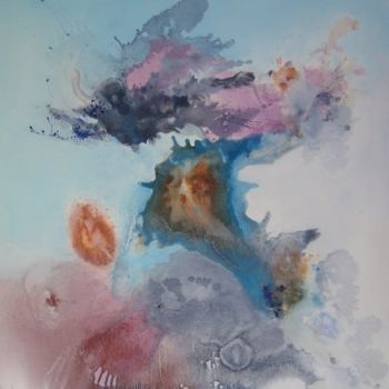 Pintura titulada "El Vuelo" por Karina Bezchinsky, Obra de arte original, Oleo