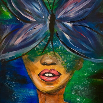 Painting titled "Blind Transformation" by Karina Kifel, Original Artwork, Acrylic