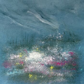 Pittura intitolato "Garden of Dreams" da Karina Mosser, Opera d'arte originale, Pastello