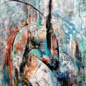 Pittura intitolato "Ocean of Dreams" da Karine Andriasyan, Opera d'arte originale, Acrilico